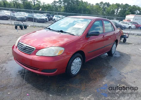 2006 Toyota Corolla Ce from USA, damaged, VIN 2T1BR32E26C627192